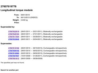bontott BMW 5 F11 Osztómű Állító Motor