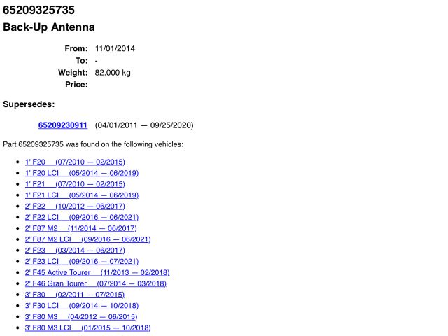 bontott BMW 5 F11 Telefon Elektronika