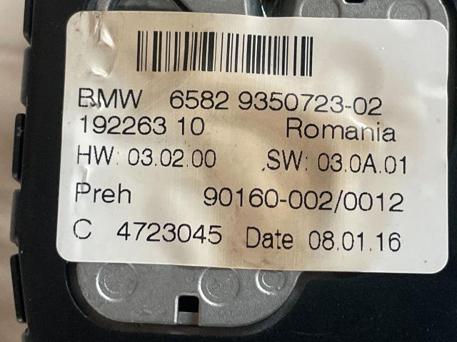 bontott BMW 5 F11 Video Elektronika