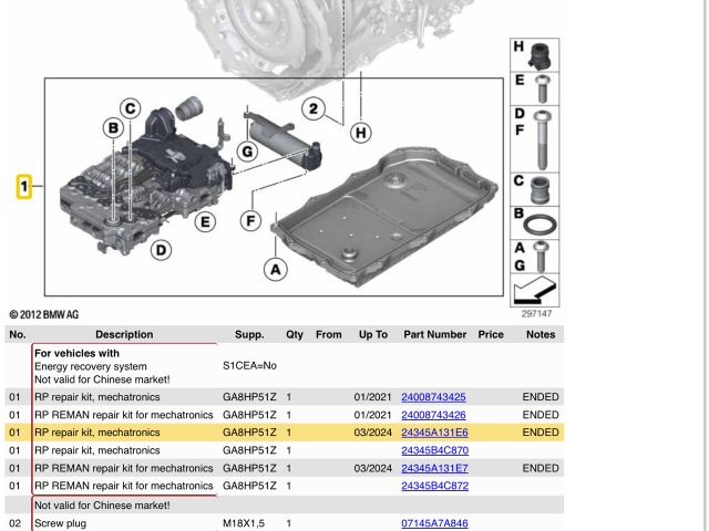 bontott BMW 5 G30 Automata Váltó Elektronika