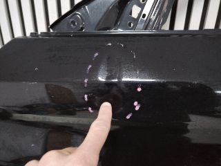 bontott BMW 5 G30 Bal első Ajtó (Üres lemez)