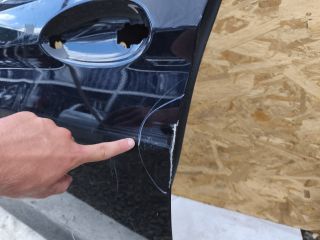 bontott BMW 5 G30 Bal első Ajtó (Üres lemez)