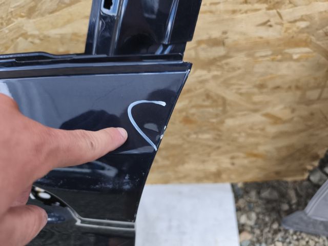 bontott BMW 5 G30 Bal első Ajtó (Üres lemez)