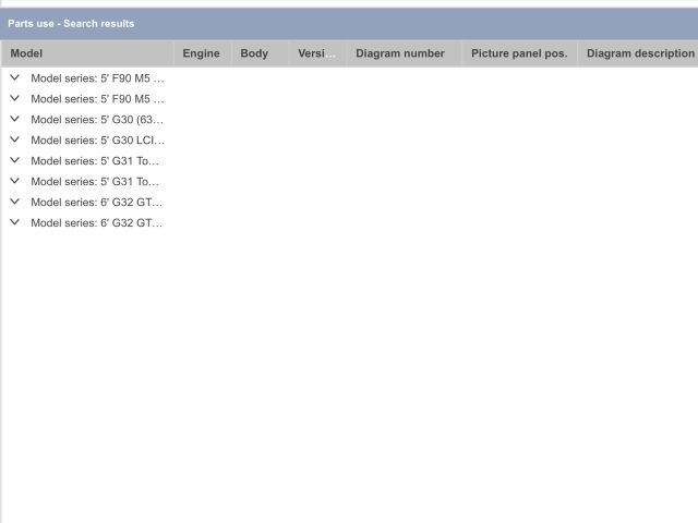 bontott BMW 5 G30 Bal első Biztonsági Öv