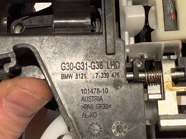 bontott BMW 5 G30 Bal első Külső Kilincs