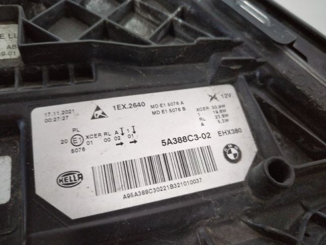 bontott BMW 5 G30 Bal Fényszóró