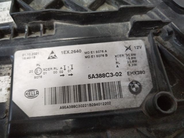 bontott BMW 5 G30 Bal Fényszóró