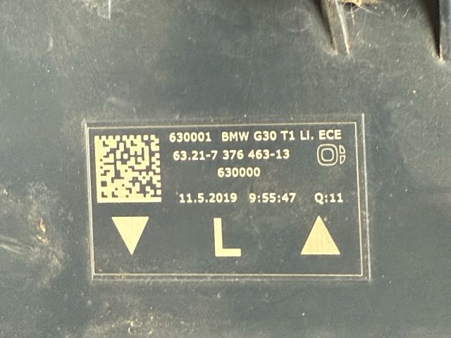 bontott BMW 5 G30 Bal Hátsó Lámpa