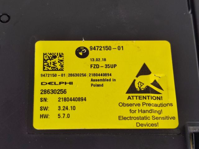 bontott BMW 5 G30 Belső Világítás Tetőablak Vezérlővel