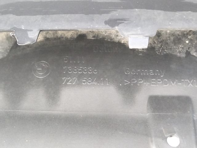 bontott BMW 5 G30 Első Lökhárító (Üresen)