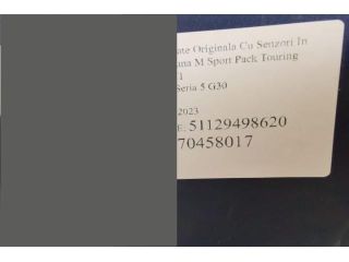 bontott BMW 5 G30 Hátsó Lökhárító (Részeivel)