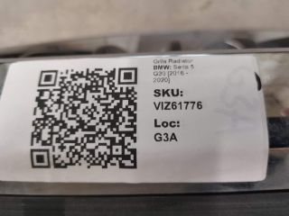 bontott BMW 5 G30 Hűtőrács