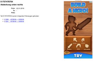 bontott BMW 5 G30 Jobb első Lökhárító Vakborítás