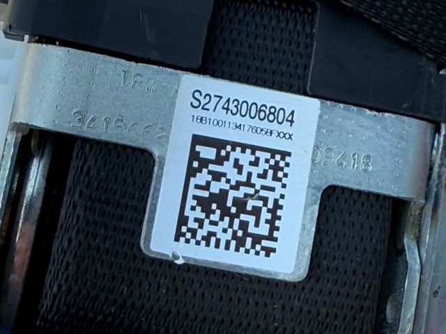 bontott BMW 5 G30 Jobb hátsó Biztonsági Öv