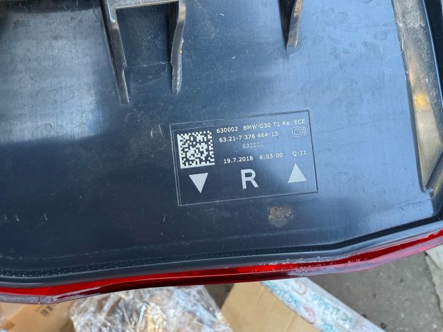 bontott BMW 5 G30 Jobb Külső Hátsó Lámpa