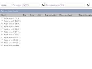 bontott BMW 5 G30 LED Trafó