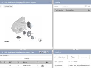 bontott BMW 5 G30 LED Trafó
