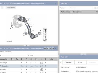 bontott BMW 5 G30 Katalizátor