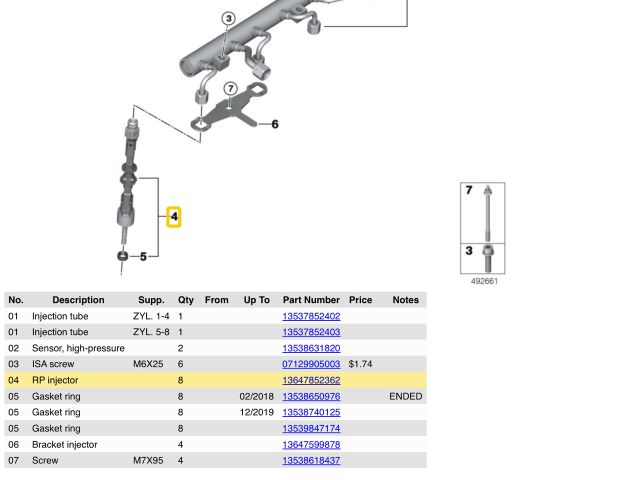 bontott BMW 5 G30 Porlasztó (1 db)
