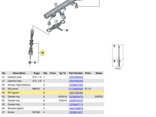 bontott BMW 5 G30 Porlasztó (1 db)