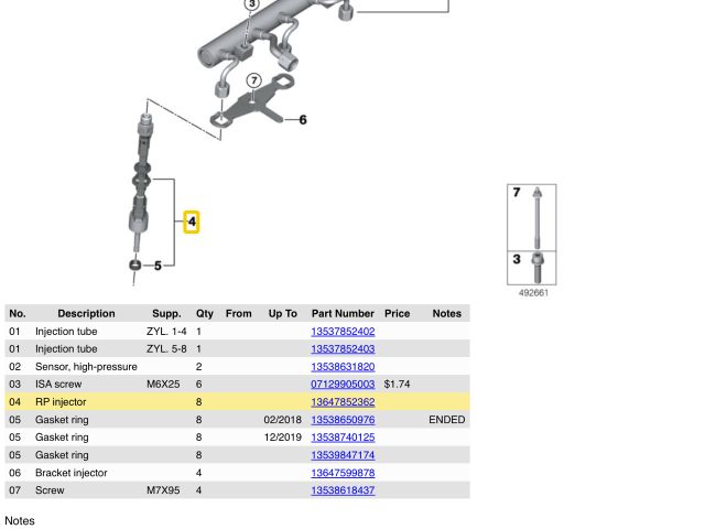 bontott BMW 5 G30 Porlasztó (1 db)