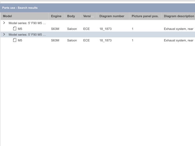 bontott BMW 5 G30 Középső Kipufogó Dob