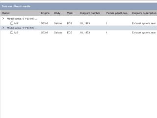 bontott BMW 5 G30 Középső Kipufogó Dob