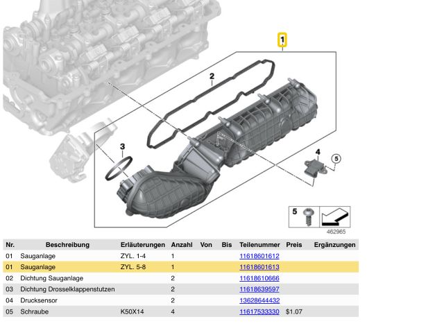 bontott BMW 5 G30 Szívósor