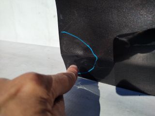 bontott BMW 5 G31 Bal hátsó Ajtó (Üres lemez)