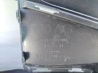 bontott BMW 5 G60, G90, G68 Első Lökhárító (Üresen)