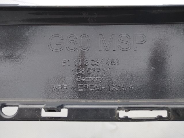 bontott BMW 5 G60, G90, G68 Első Lökhárító (Üresen)