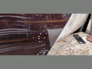 bontott BMW 5 GT Bal hátsó Ajtó (Üres lemez)