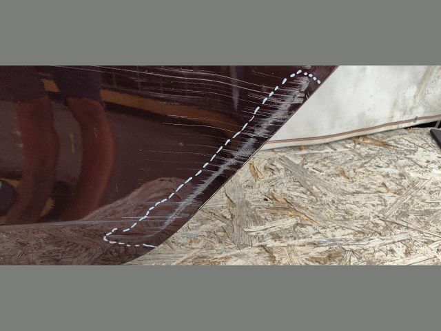 bontott BMW 5 GT Bal hátsó Ajtó (Üres lemez)