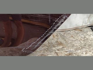 bontott BMW 5 GT Bal hátsó Ajtó (Üres lemez)