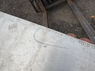 bontott BMW 5 GT Hátsó Lökhárító Merevítő (Fém)