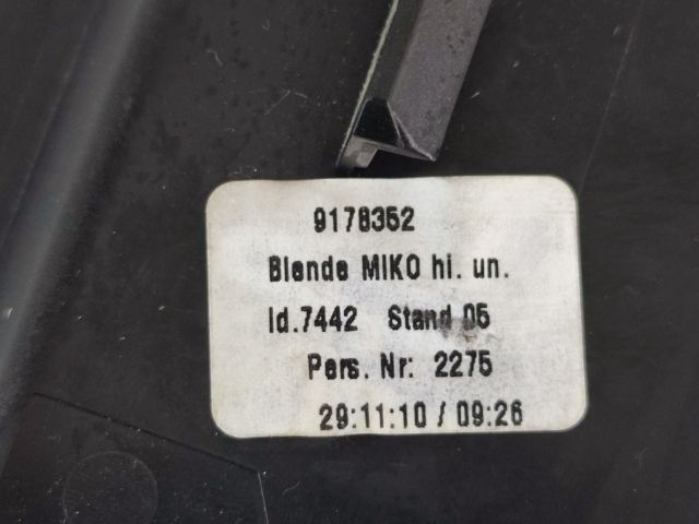 bontott BMW 5 GT Hátsó Szivargyújtó Aljzat