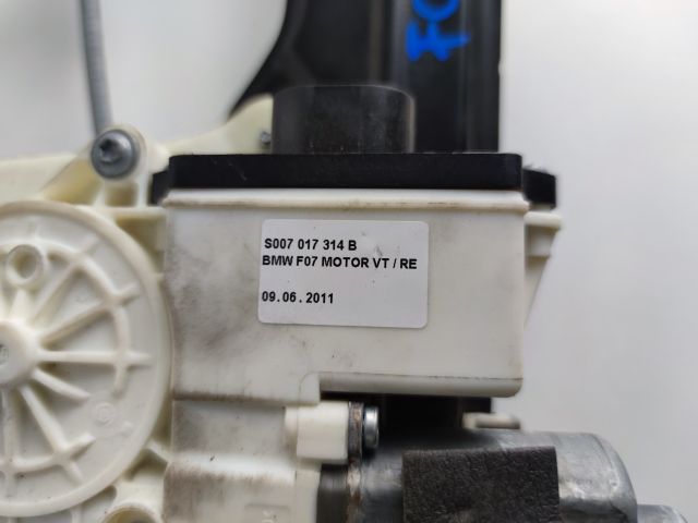 bontott BMW 5 GT Jobb első Ablakemelő Szerkezet (Elektromos)