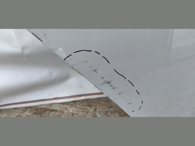 bontott BMW 5 GT Jobb hátsó Ajtó (Üres lemez)