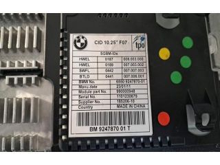 bontott BMW 5 GT Navigációs Fejegység