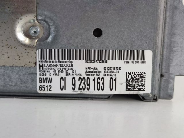 bontott BMW 5 GT Navigációs Fejegység