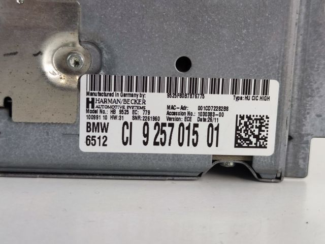 bontott BMW 5 GT Navigációs Fejegység