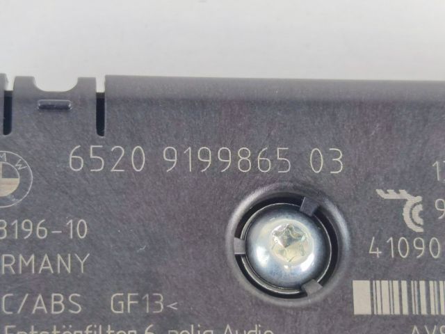 bontott BMW 5 GT Rádió Zavarszűrő