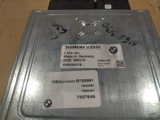 bontott BMW 6 Motorvezérlő