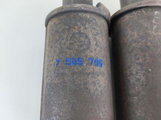 bontott BMW 6 Középső Kipufogó Dob