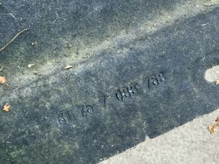 bontott BMW 6 Alsó Padlólemez Burkolat