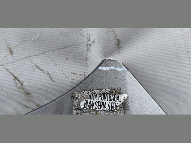 bontott BMW 6 Csomagtérajtó (Üres lemez)