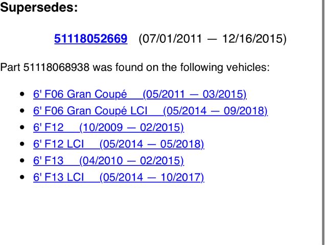 bontott BMW 6 Első Lökhárító (Üresen)