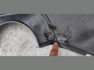 bontott BMW 6 Hátsó Lökhárító (Üresen)