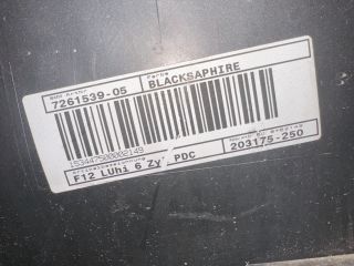 bontott BMW 6 Hátsó Lökhárító (Üresen)