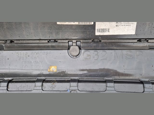 bontott BMW 6 Hátsó Lökhárító (Üresen)